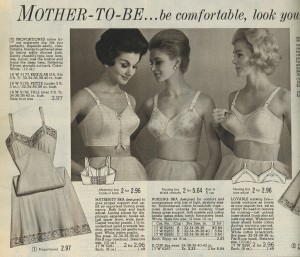 Vintage Ad for Nursing Bras